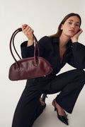Iris Tasche Weinrot