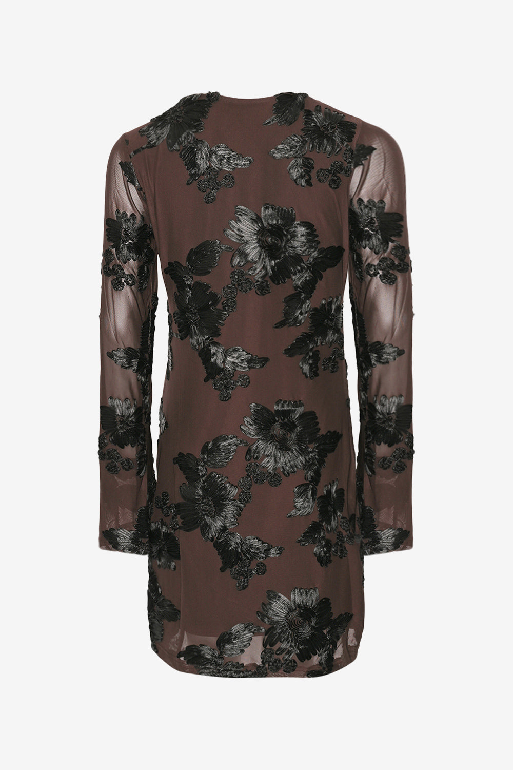 Joanette Kleid Schokoladen-Schwarz