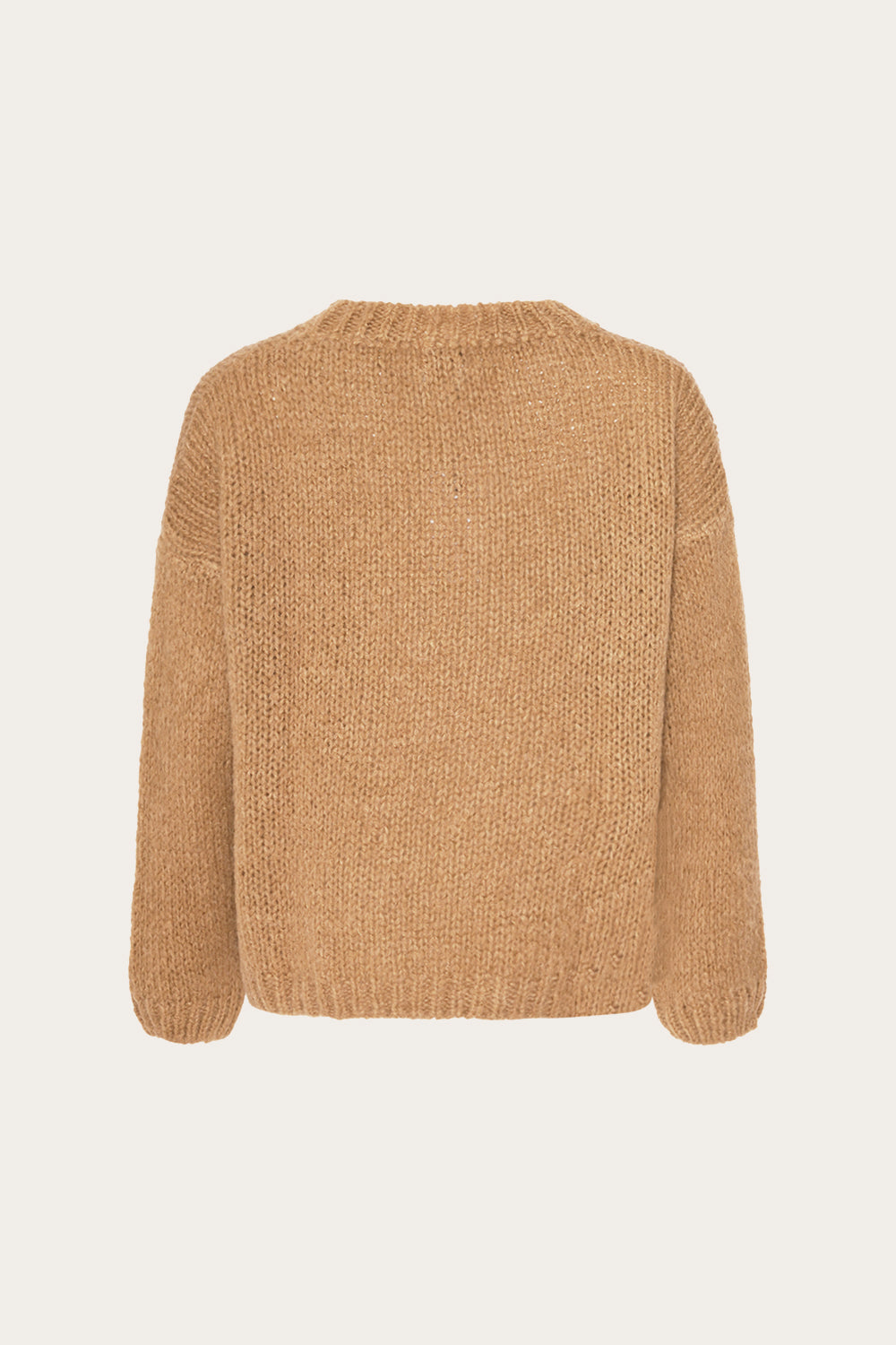 Juno Strick Natur Braun