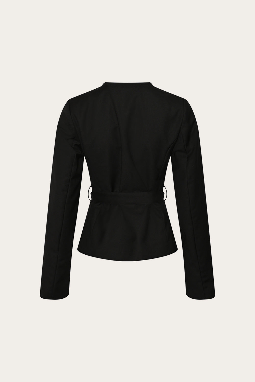 Kasaundra LS Blazer Schwarz