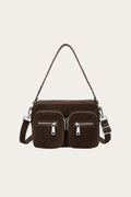 Celina Tasche Echtes Wildleder Schokolade