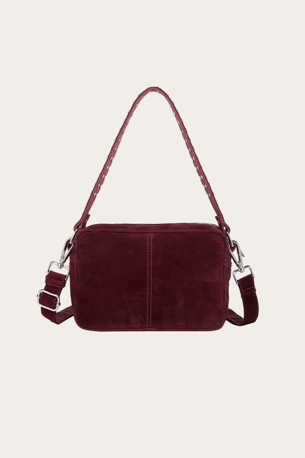 Celina Bag Echtes Wildleder Burgund