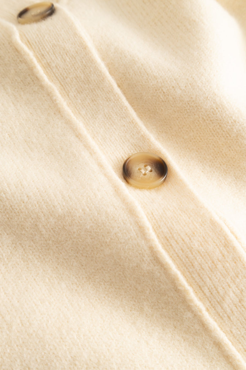 Lenyx Strick-Cardigan Ivory