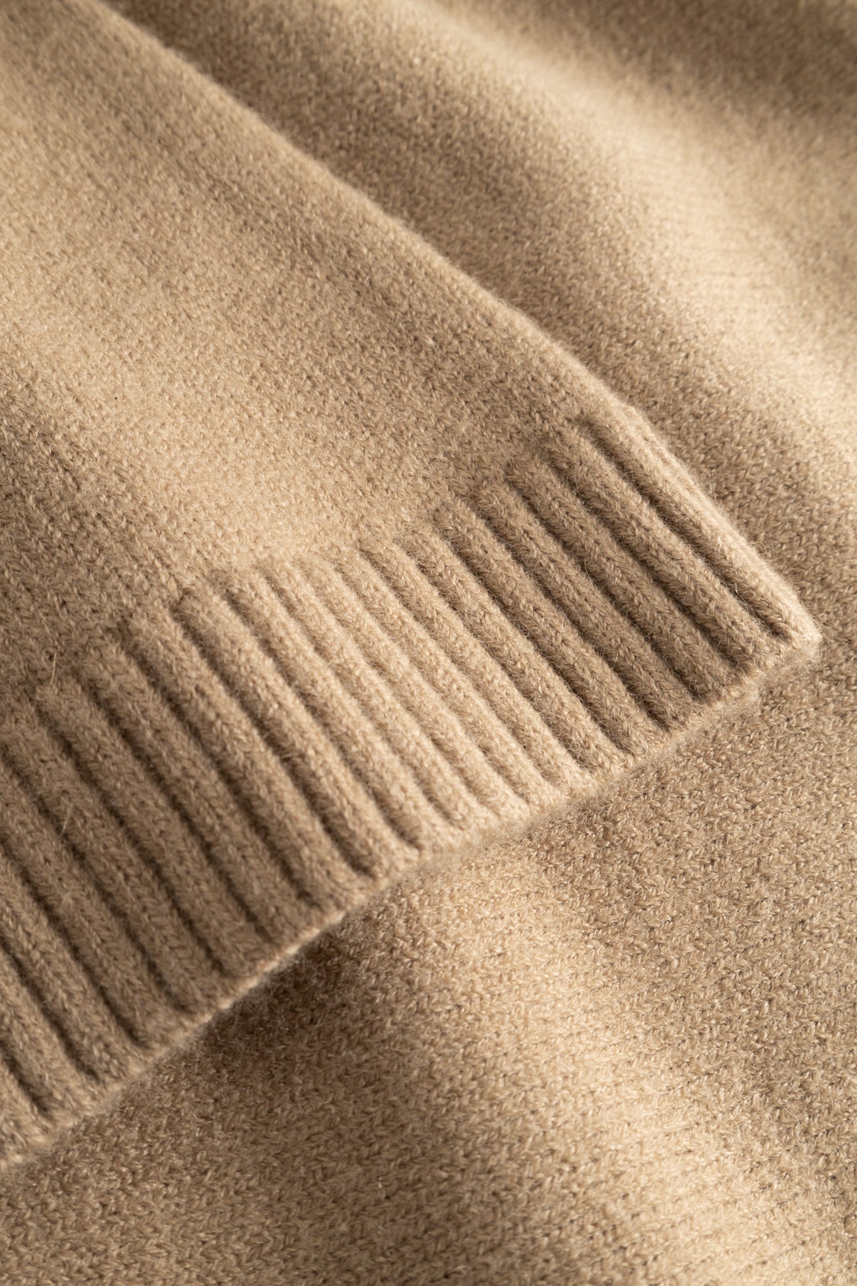 Lenyx Strickjacke Timber Brown Melange