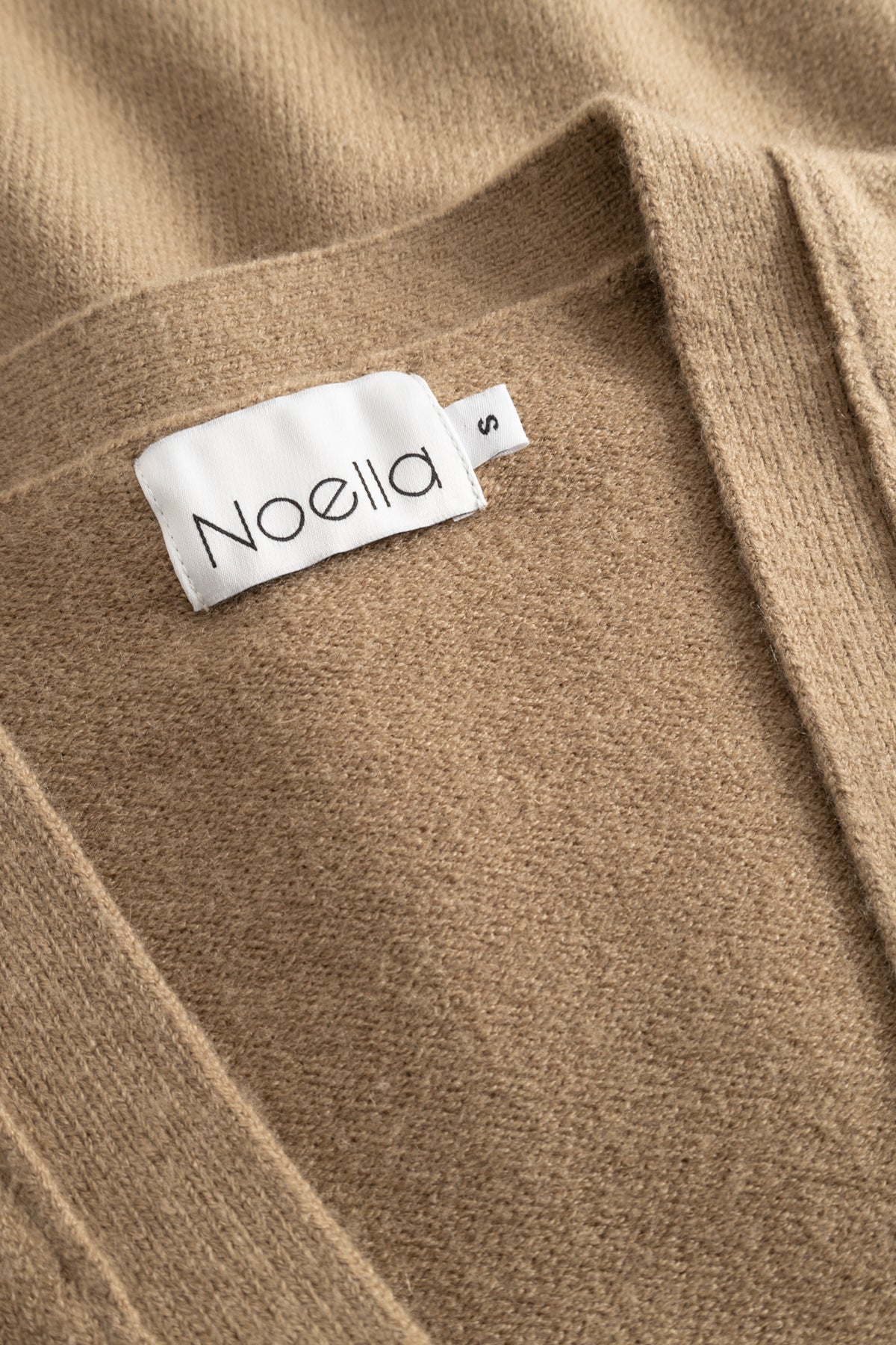 Lenyx Strickjacke Timber Brown Melange