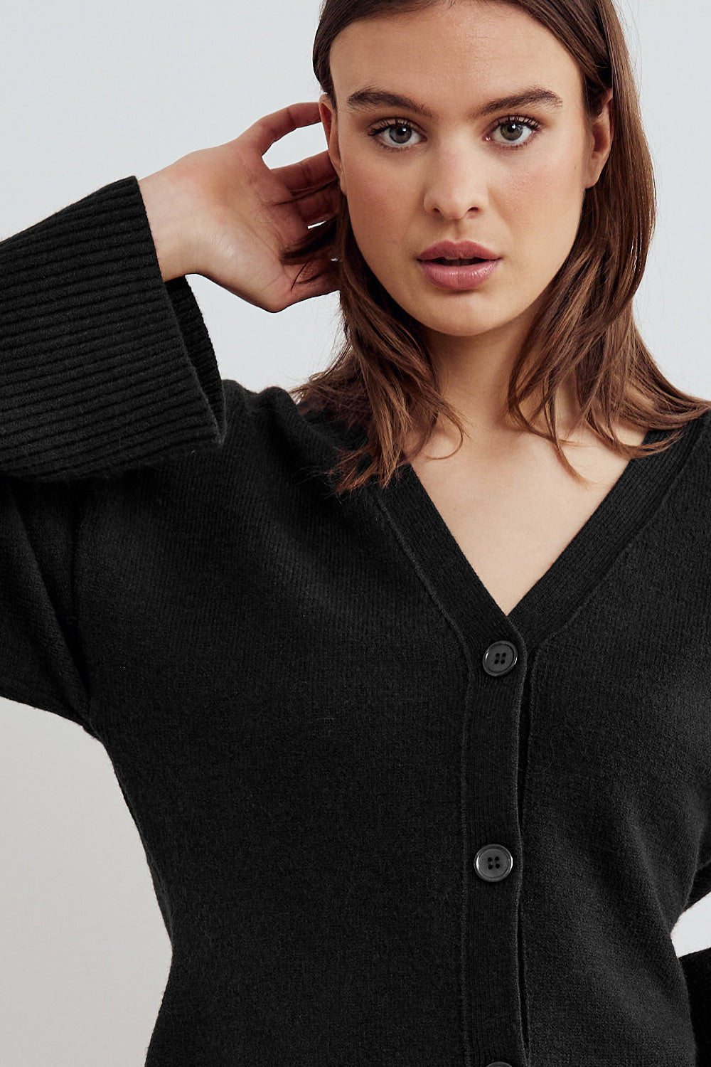 Lenyx Strickjacke Schwarz