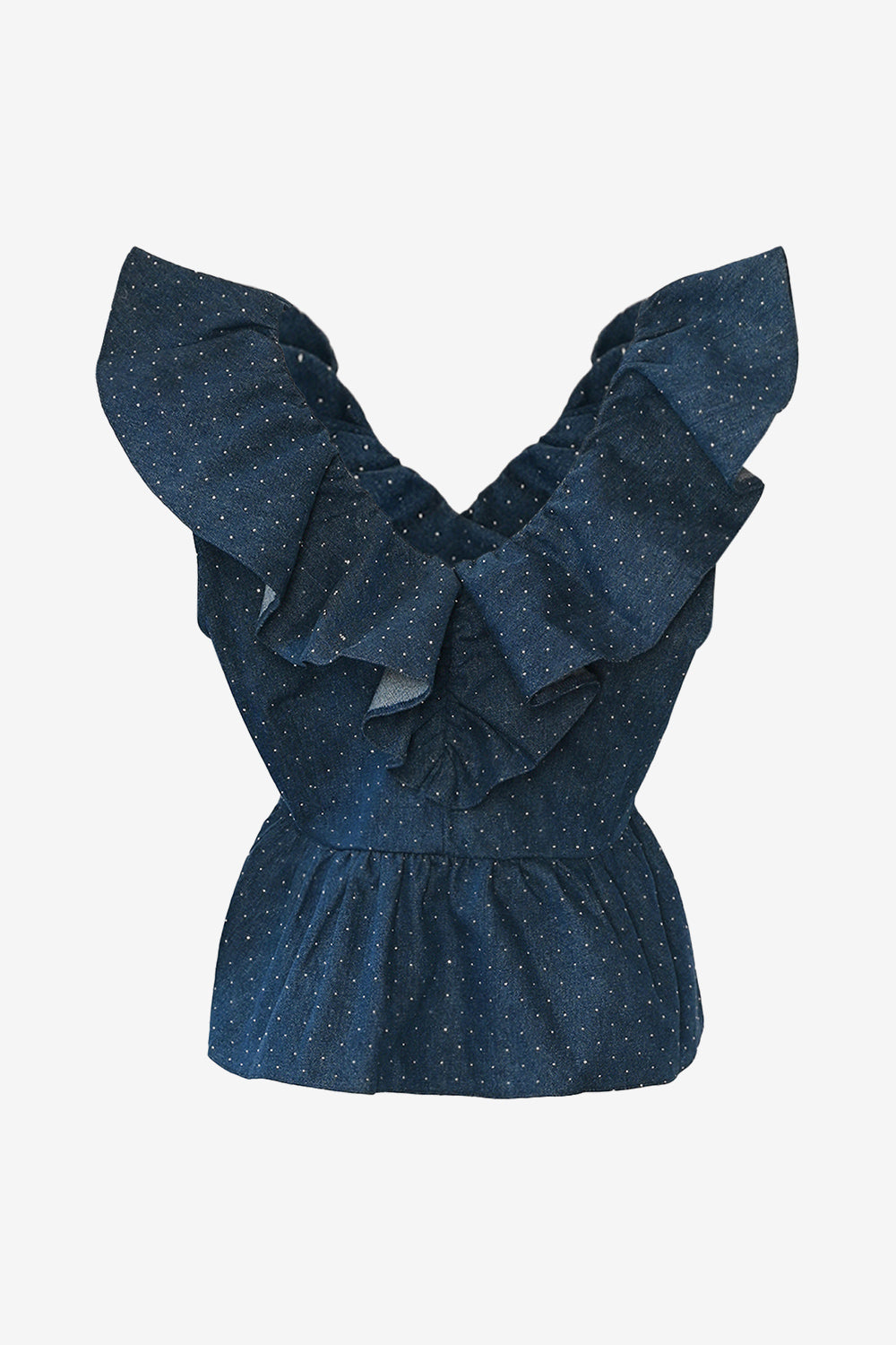 Louisa Bluse Blue Wash