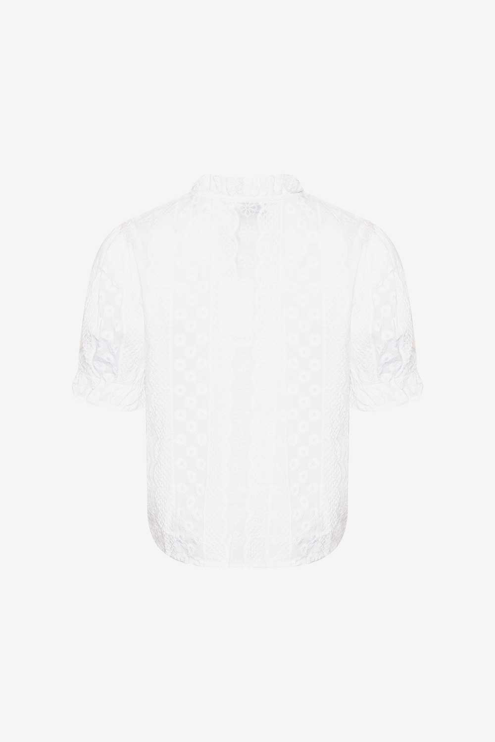 Luma Bluse Weiß