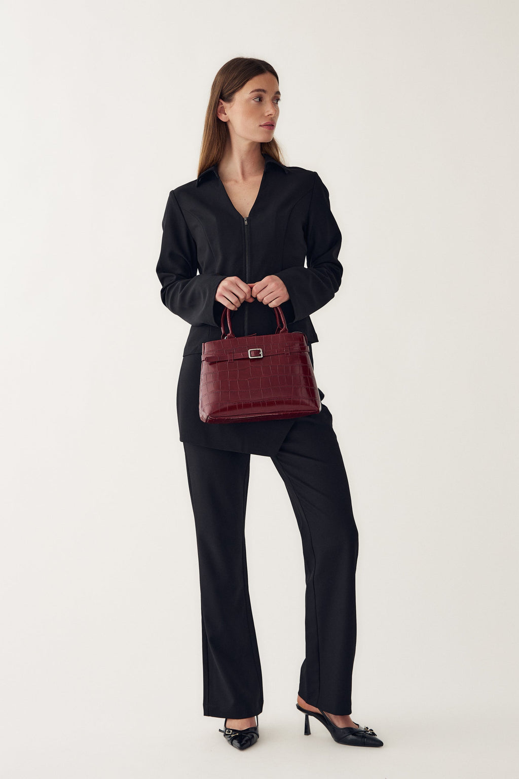 Macie Tasche Dunkelrot