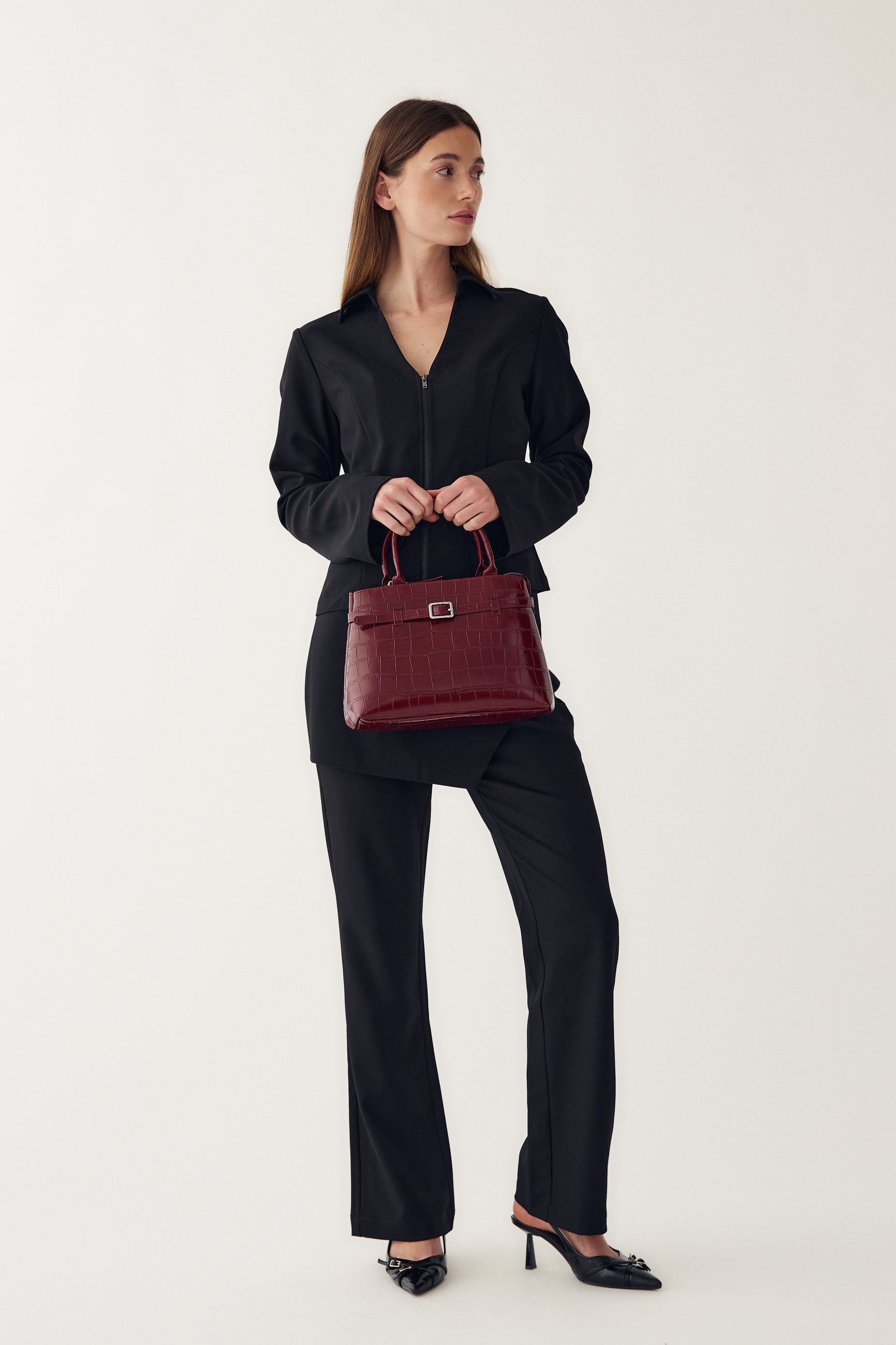 Macie Tasche Dunkelrot
