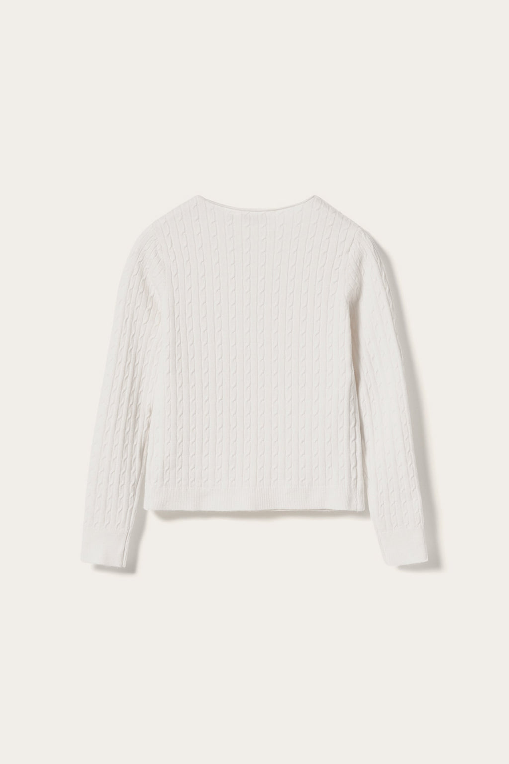 N-Laliah Strickjacke Elfenbein