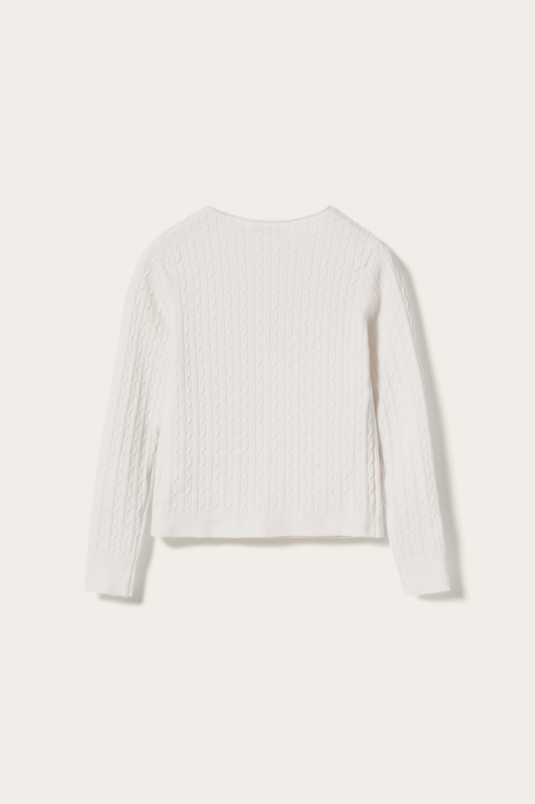 N-Laliah Strickjacke Elfenbein
