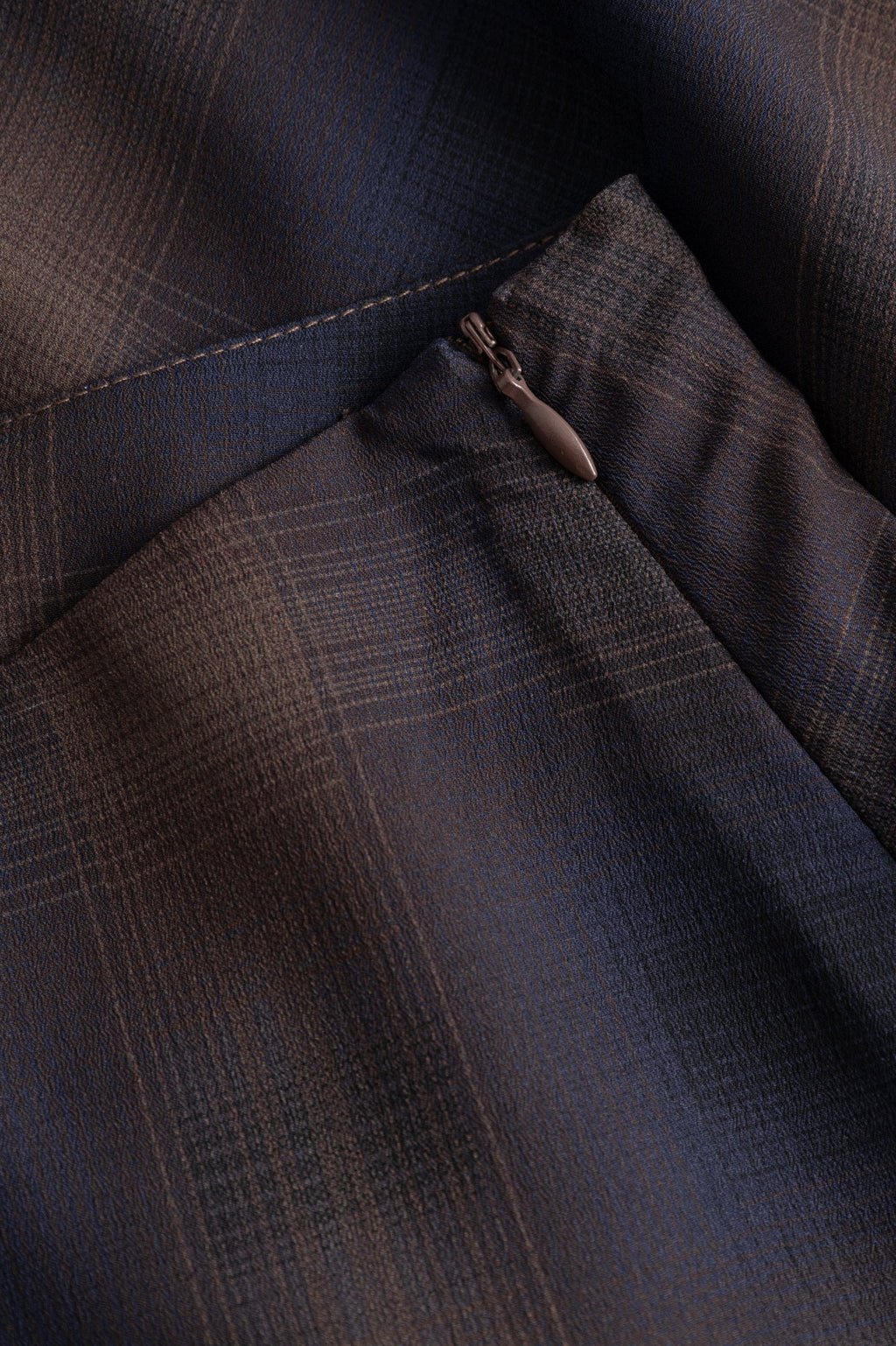 N-Marlayne Skirt Derrill Blue Check