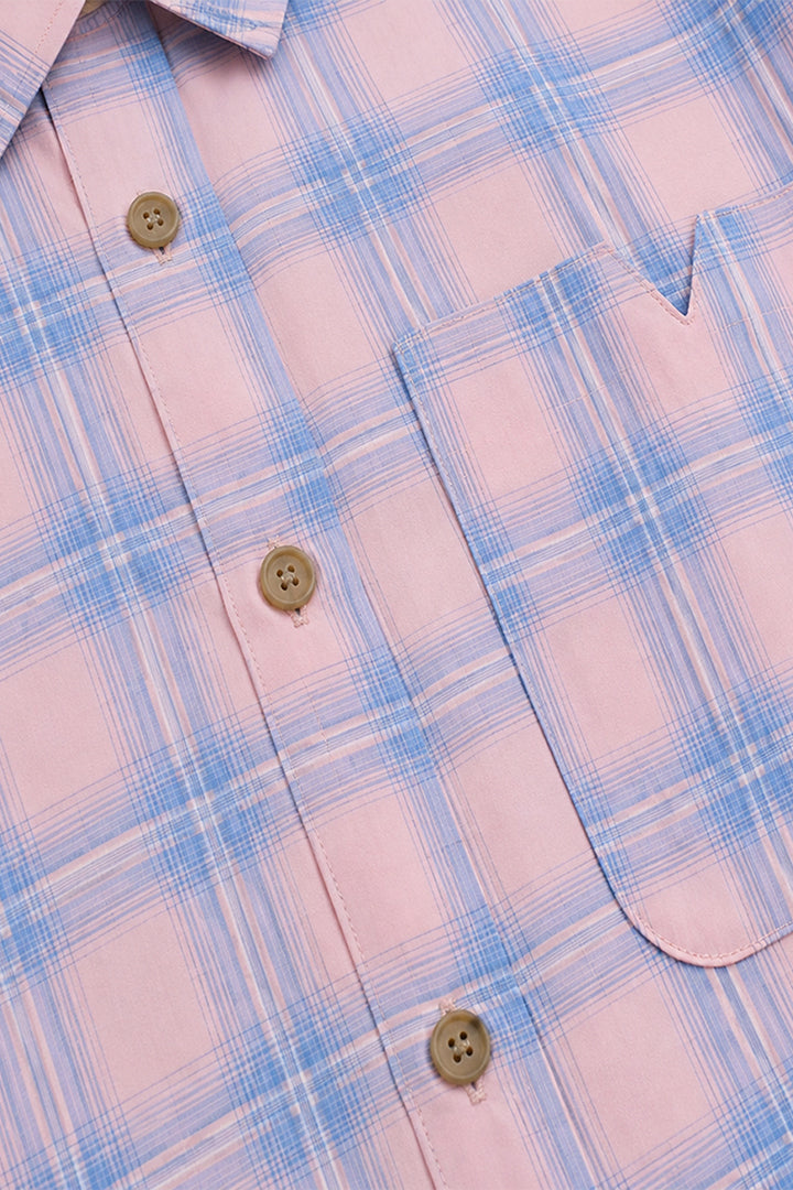 N-Marlon C Hemd Everlee Pink Check
