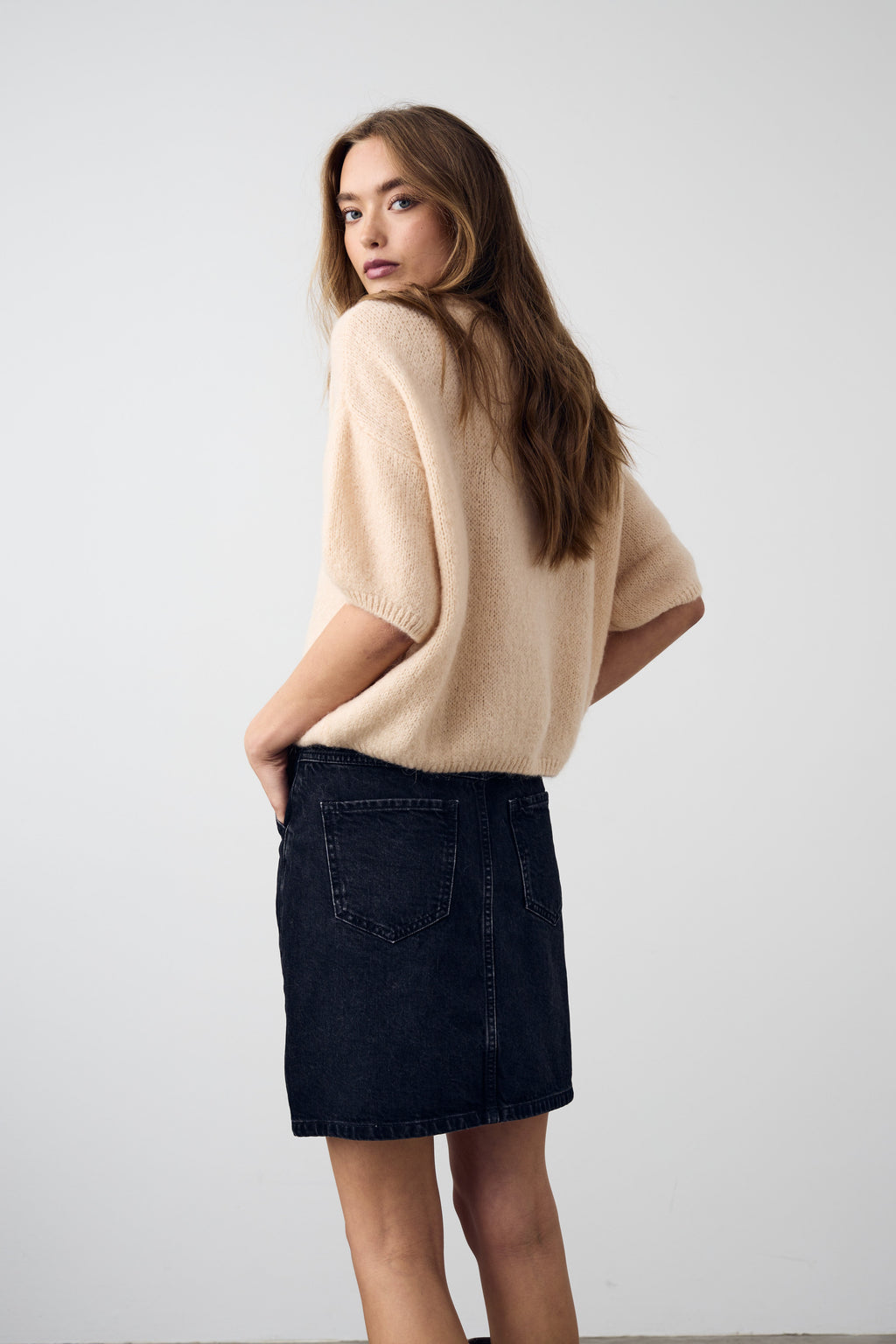 Mimi Strickpullover Granola