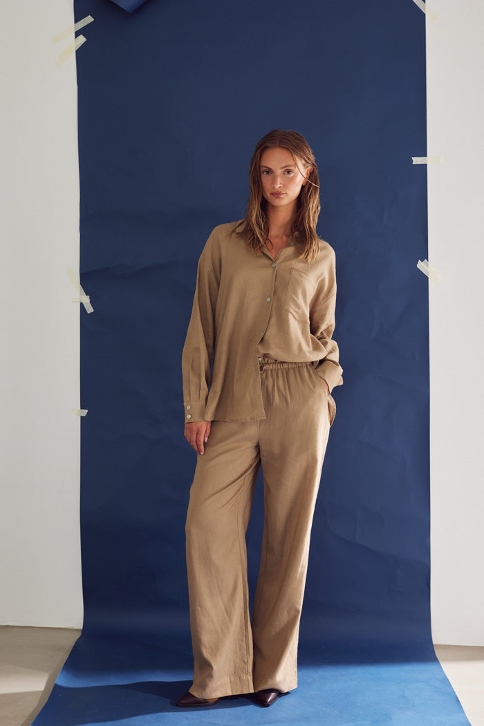 Samira Hose Timberbraun