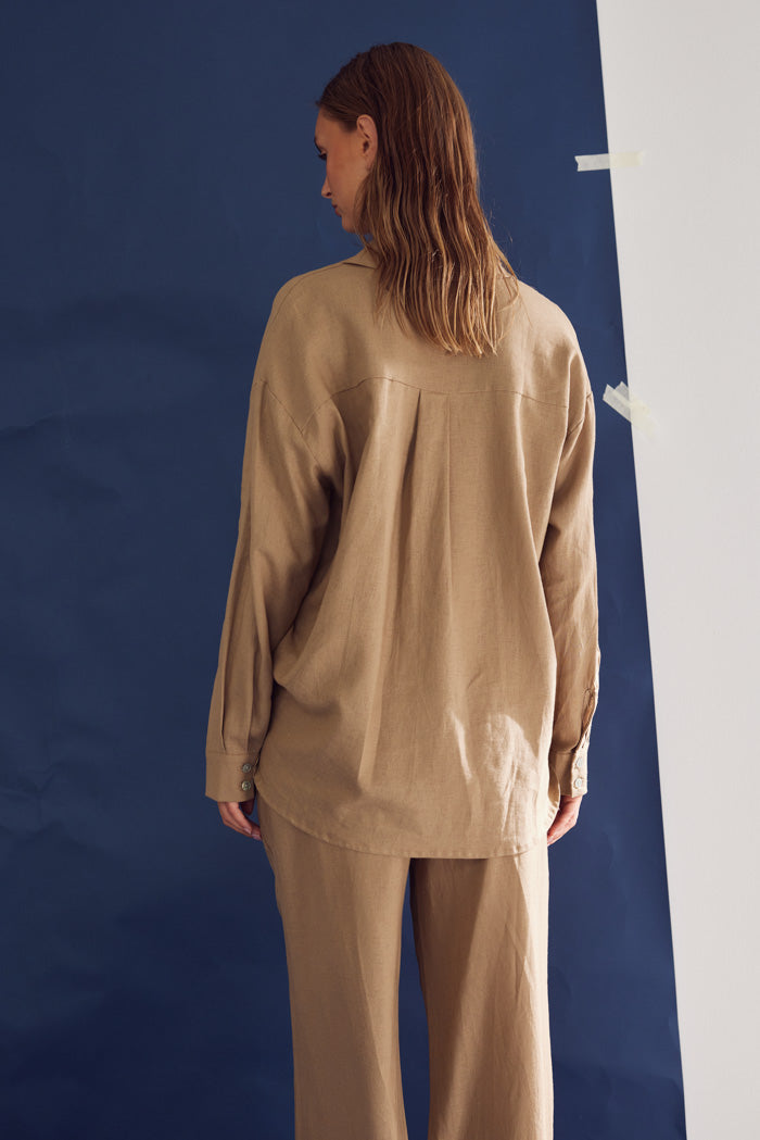 Lakelynn Hemd Timber Brown