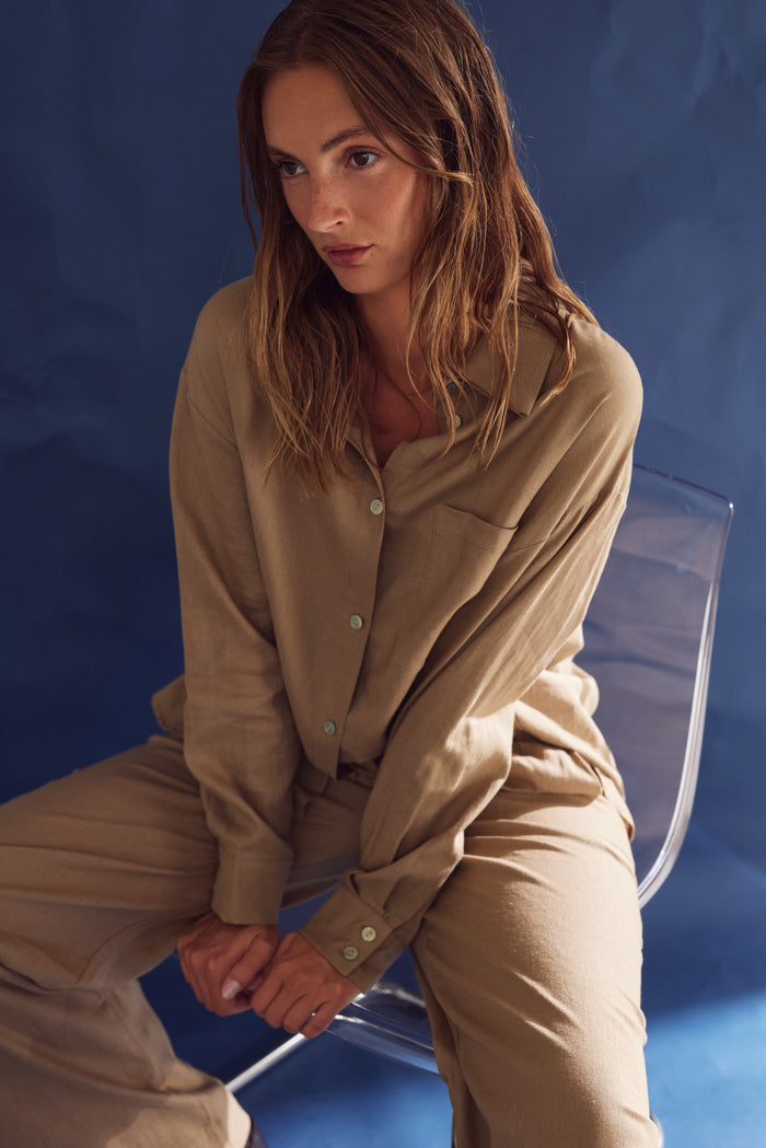 Samira Hose Timberbraun