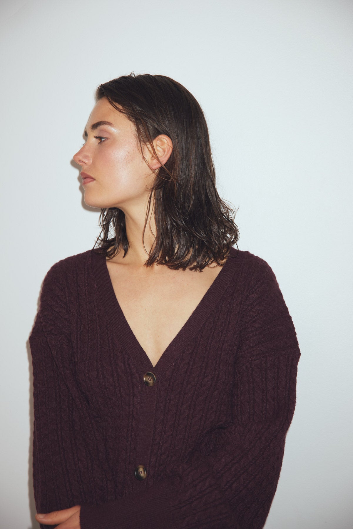 N-Lenyx Strickjacke Winetasting