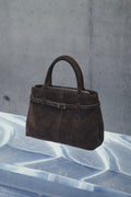 Macie Bag Echtes Wildleder Schoko