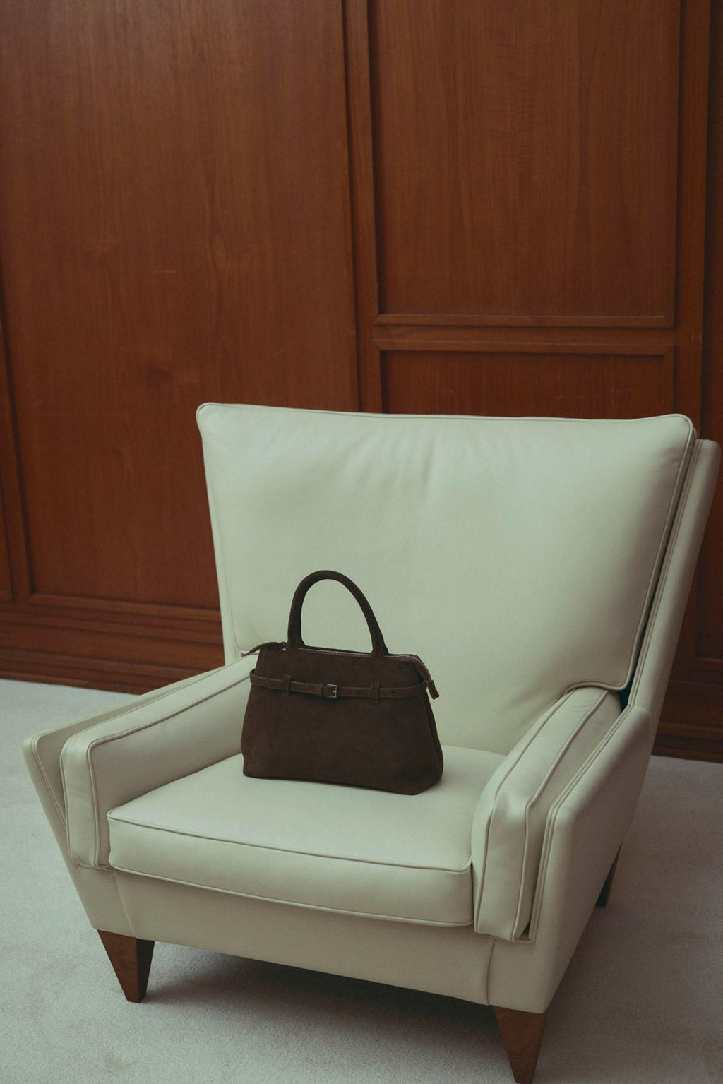Macie Bag Echtes Wildleder Schoko