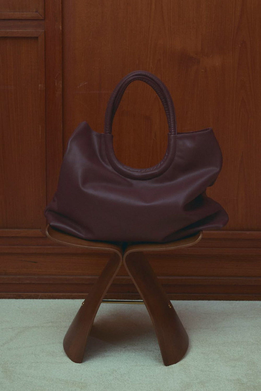 Laberta Tasche Echtes Leder Burgund