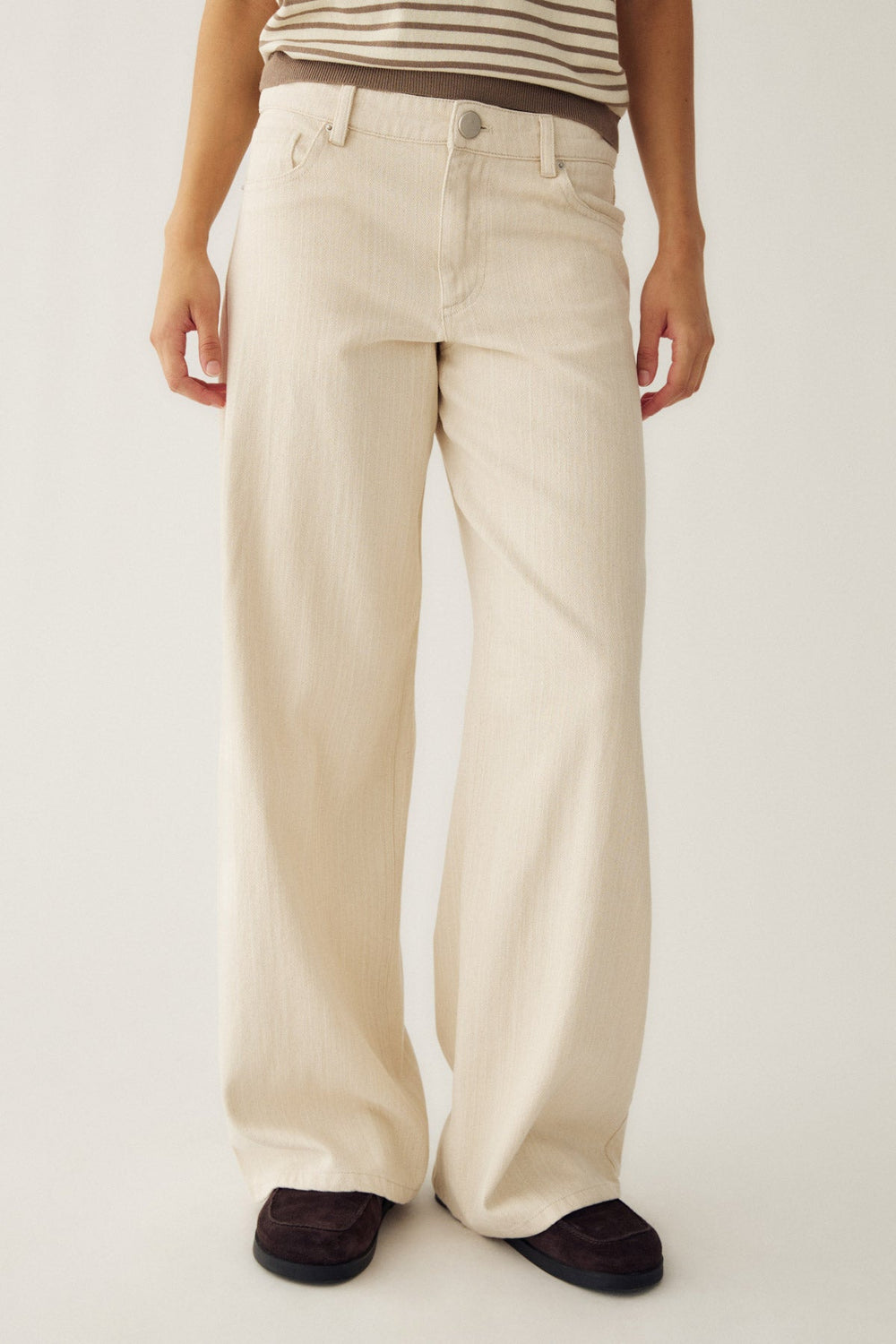 N-Melo MW Jeans Ivory