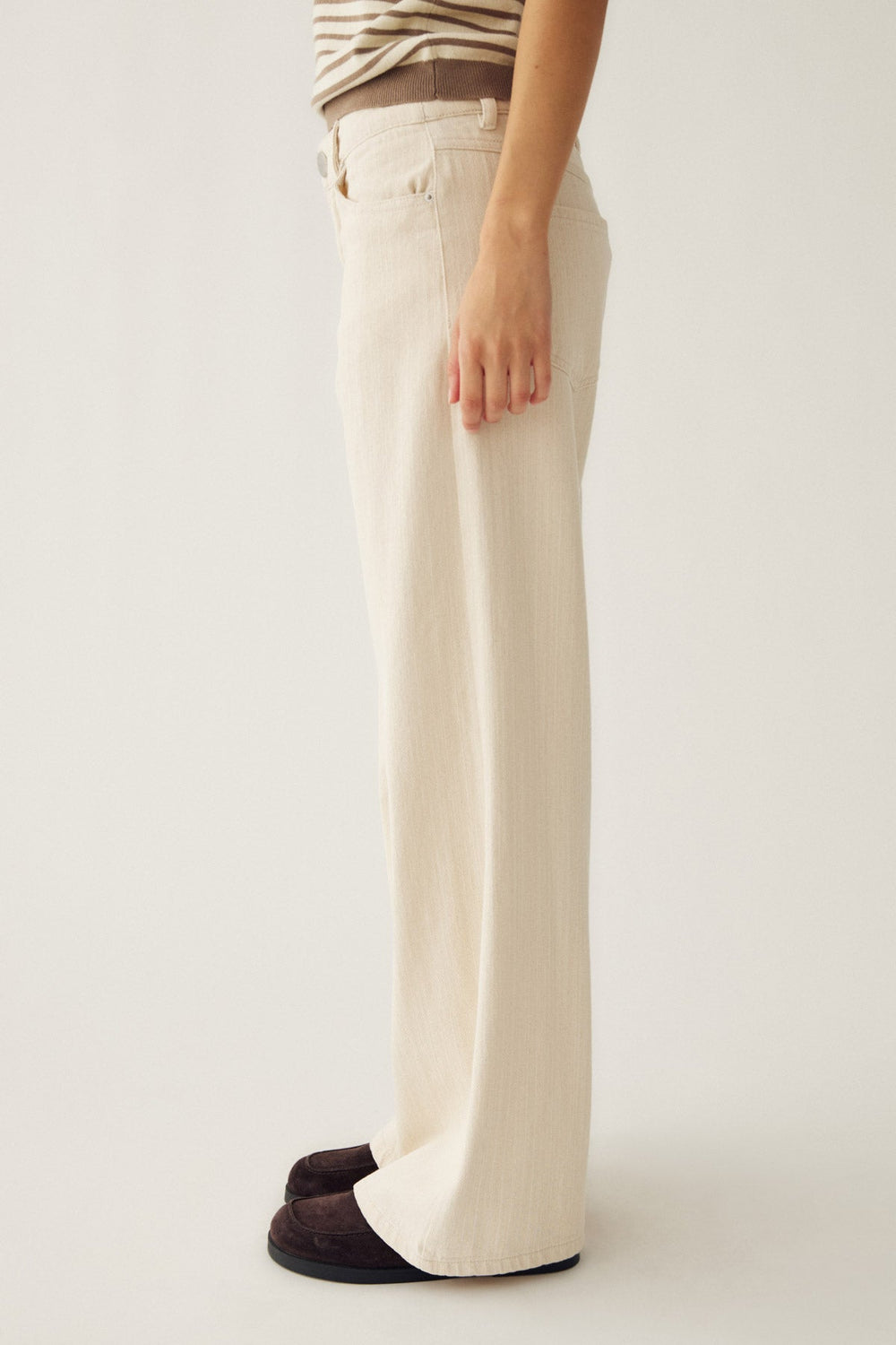 N-Melo MW Jeans Ivory