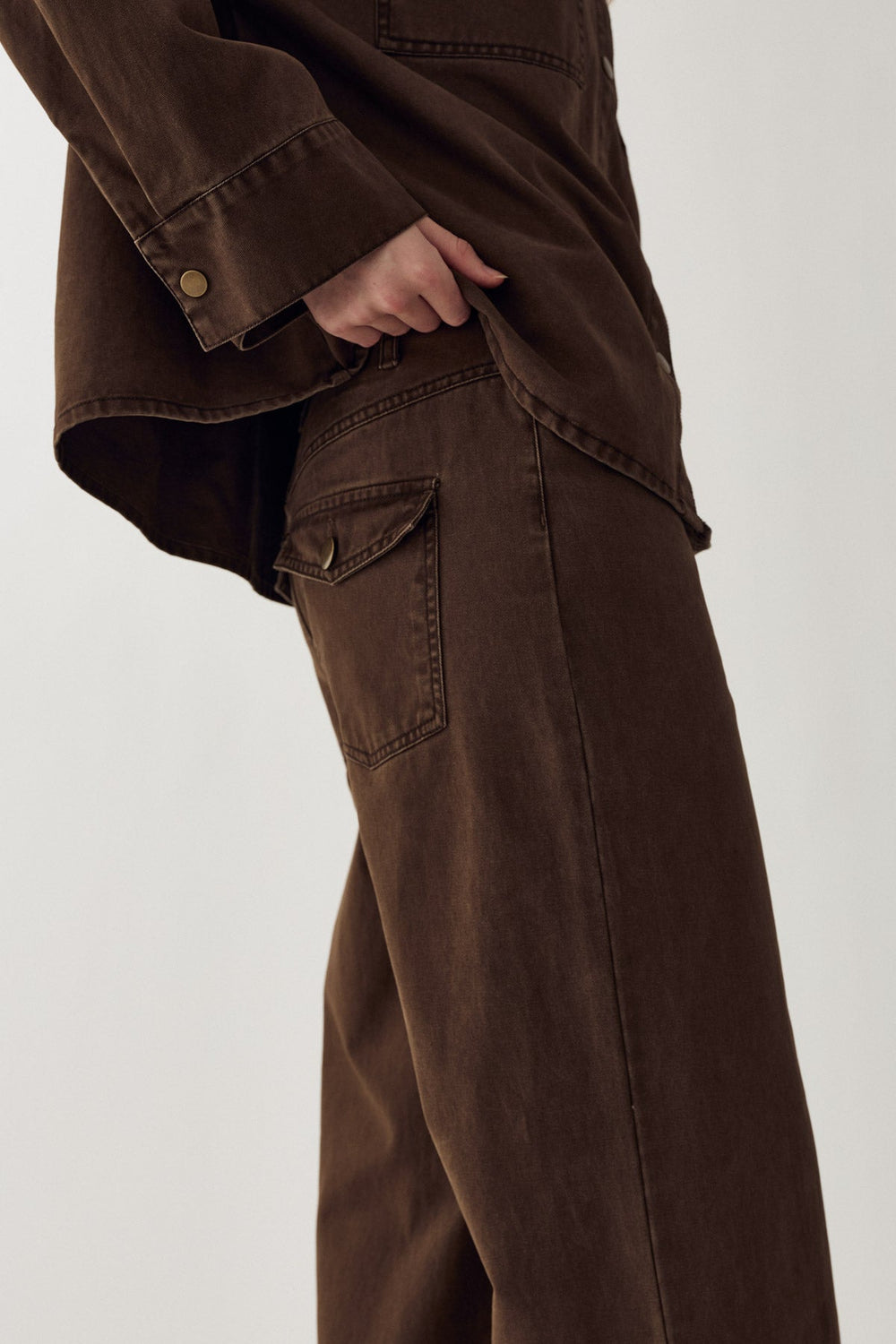 N-Maribella MW Hose Kakaobraun