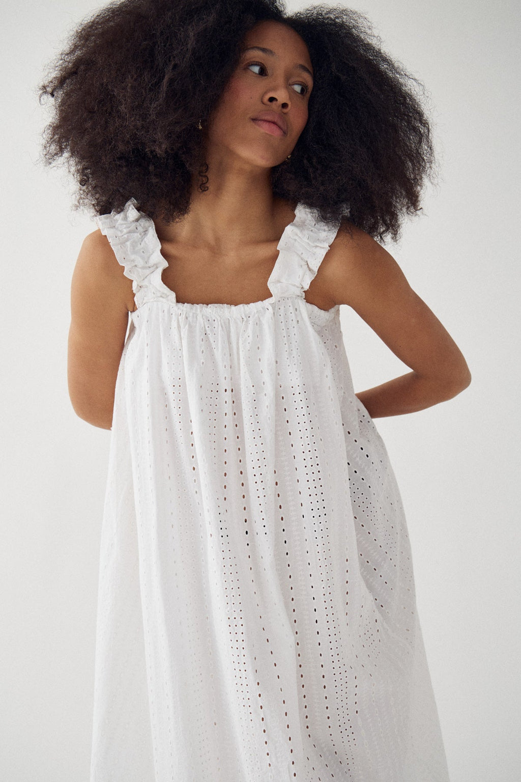 N-Marli Kleid Weiß