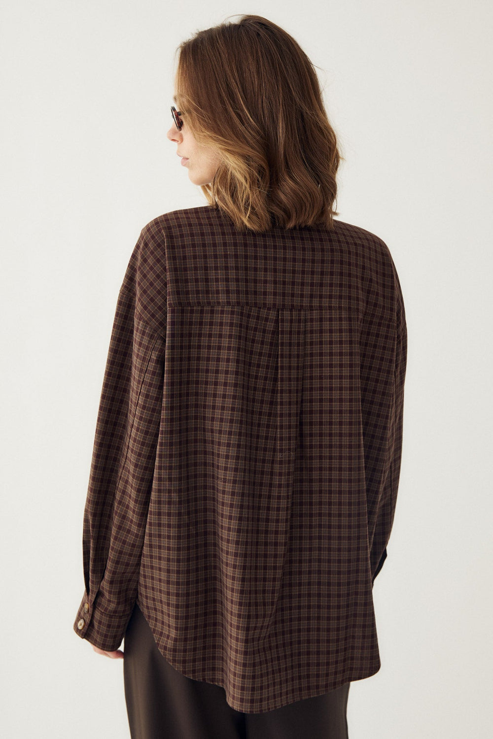 N-Lisa Hemd Devana Brown Check
