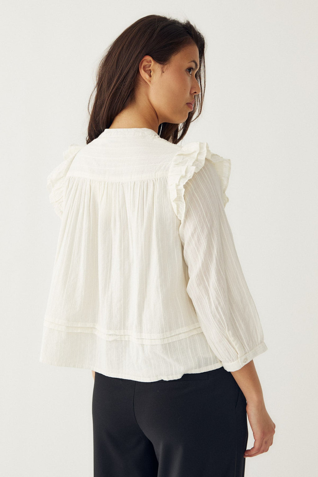 N-Loryn Bluse Weiß