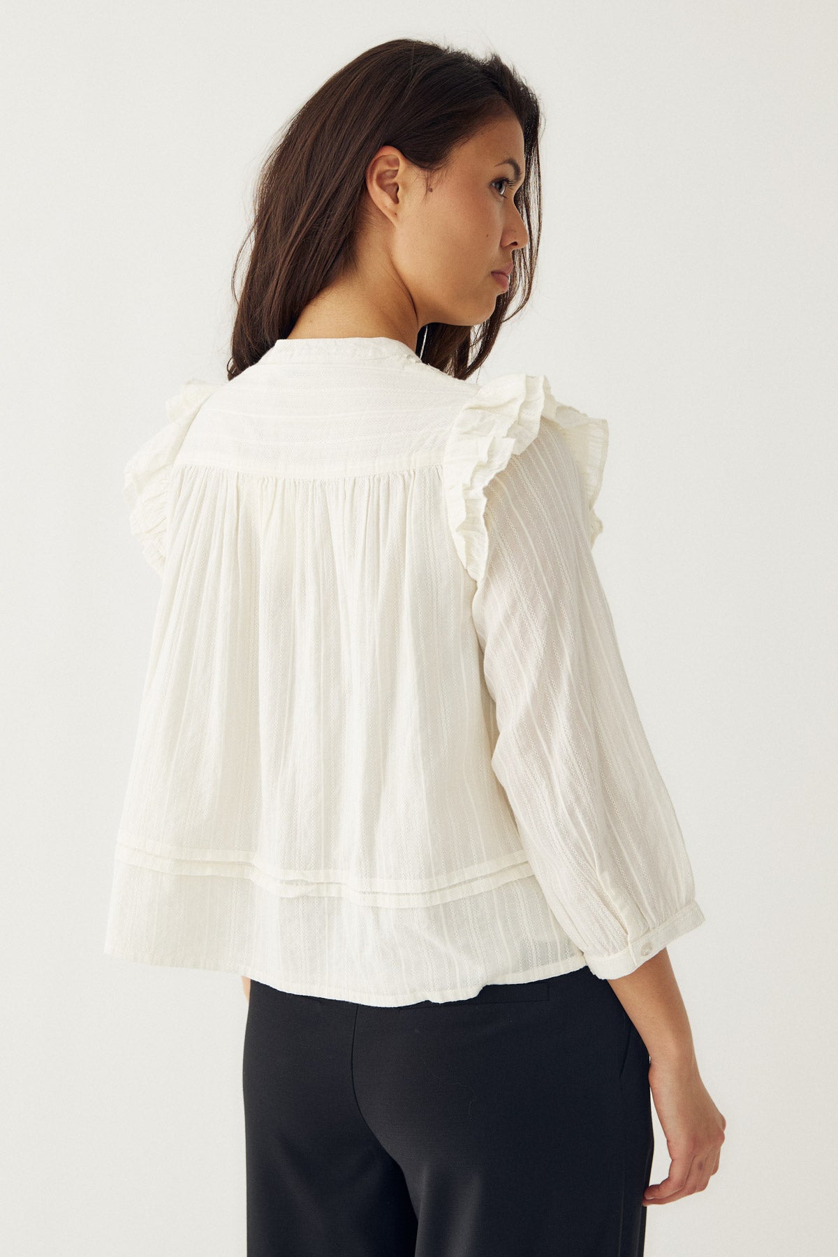 N-Loryn Bluse Weiß