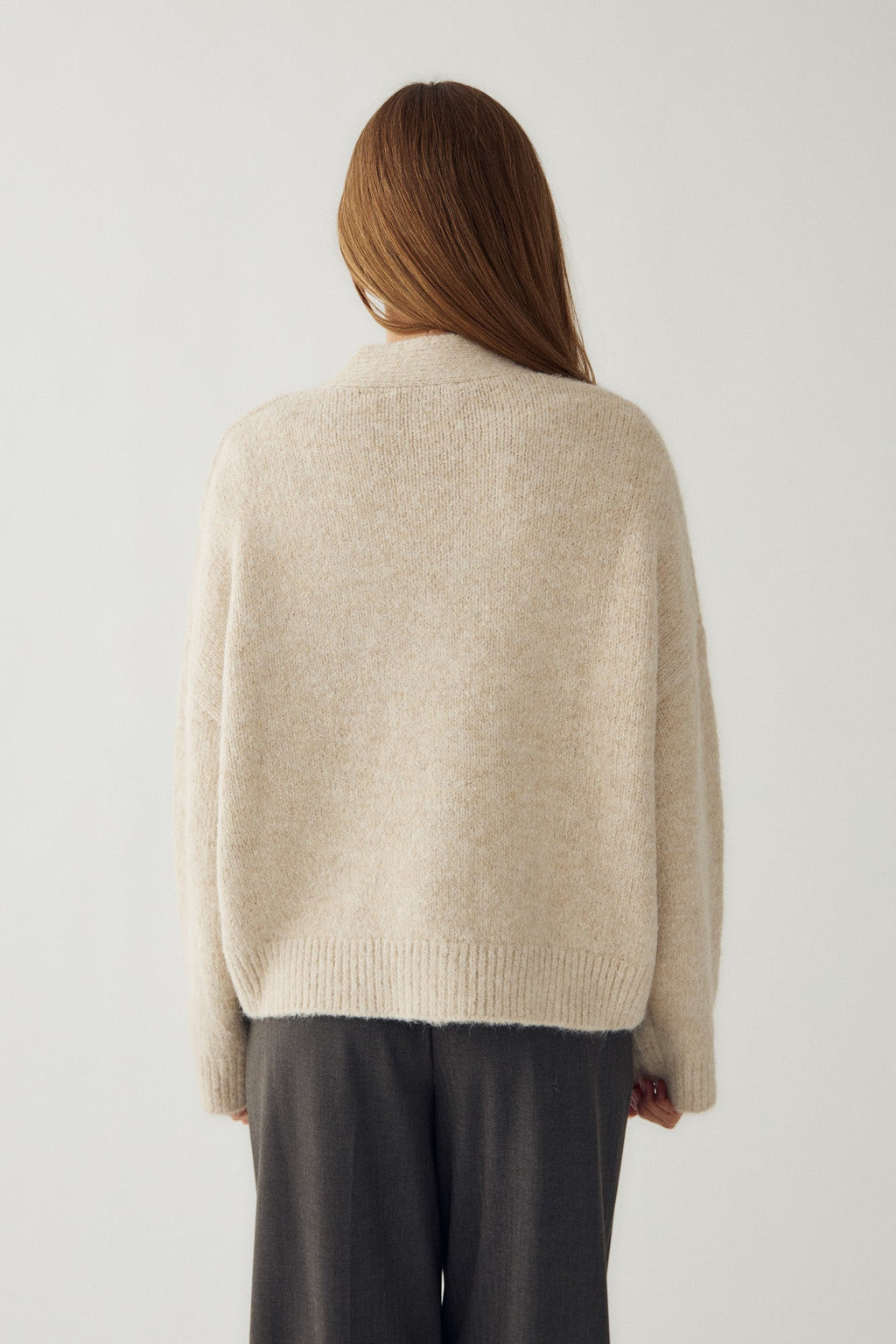 N-Laiana Strickjacke Beige