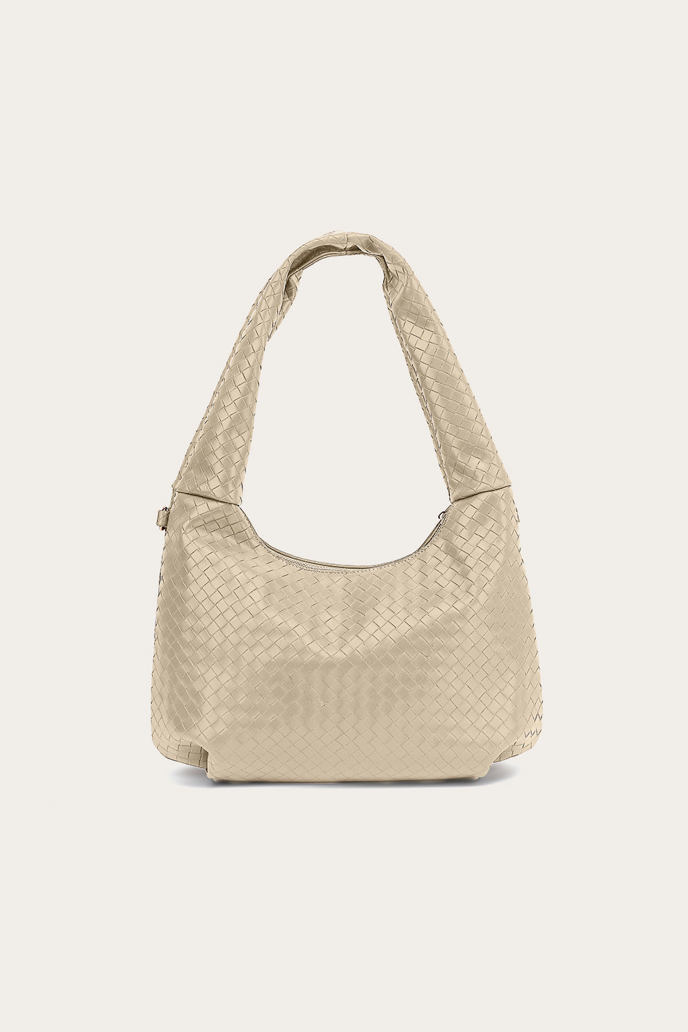Pfingstrosen-Tasche Beige