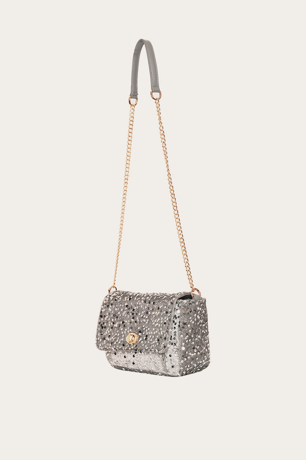 Teagan Tasche Asphalt Silbergrau