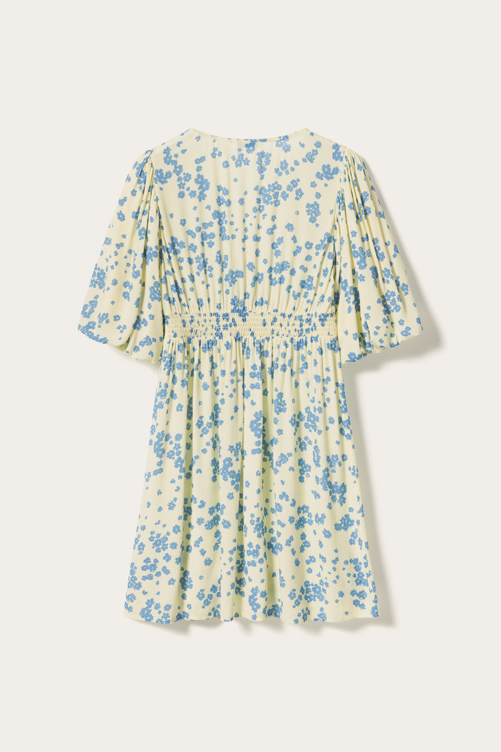 N-Lilliana Kleid Deja Yellow Print