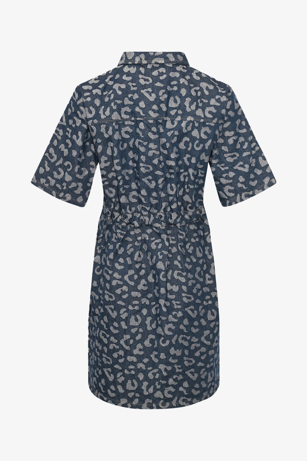 Benita Kleid Mittelblaue Waschung