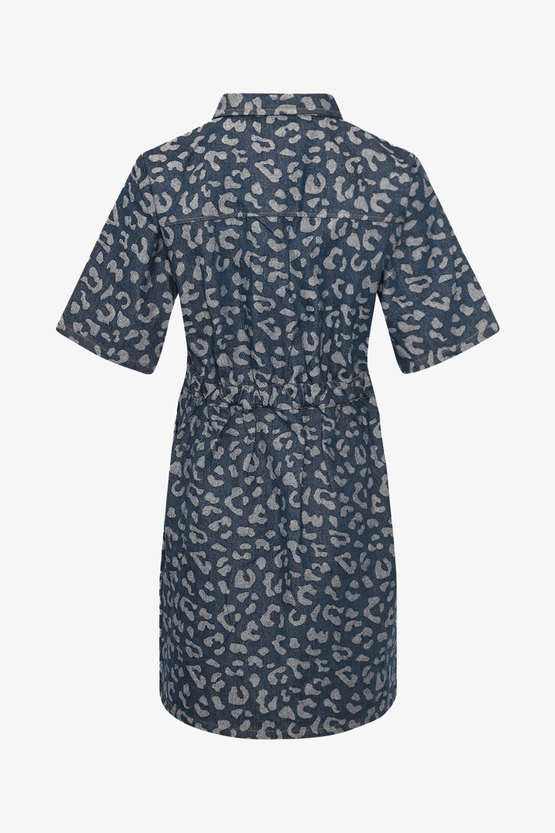 Benita Kleid Mittelblaue Waschung