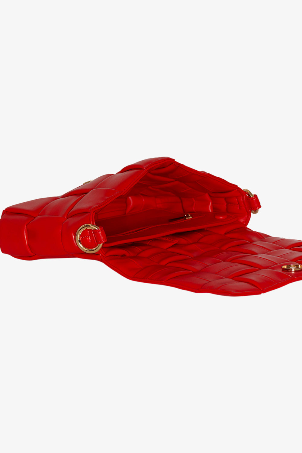 Ziegelrote Tasche