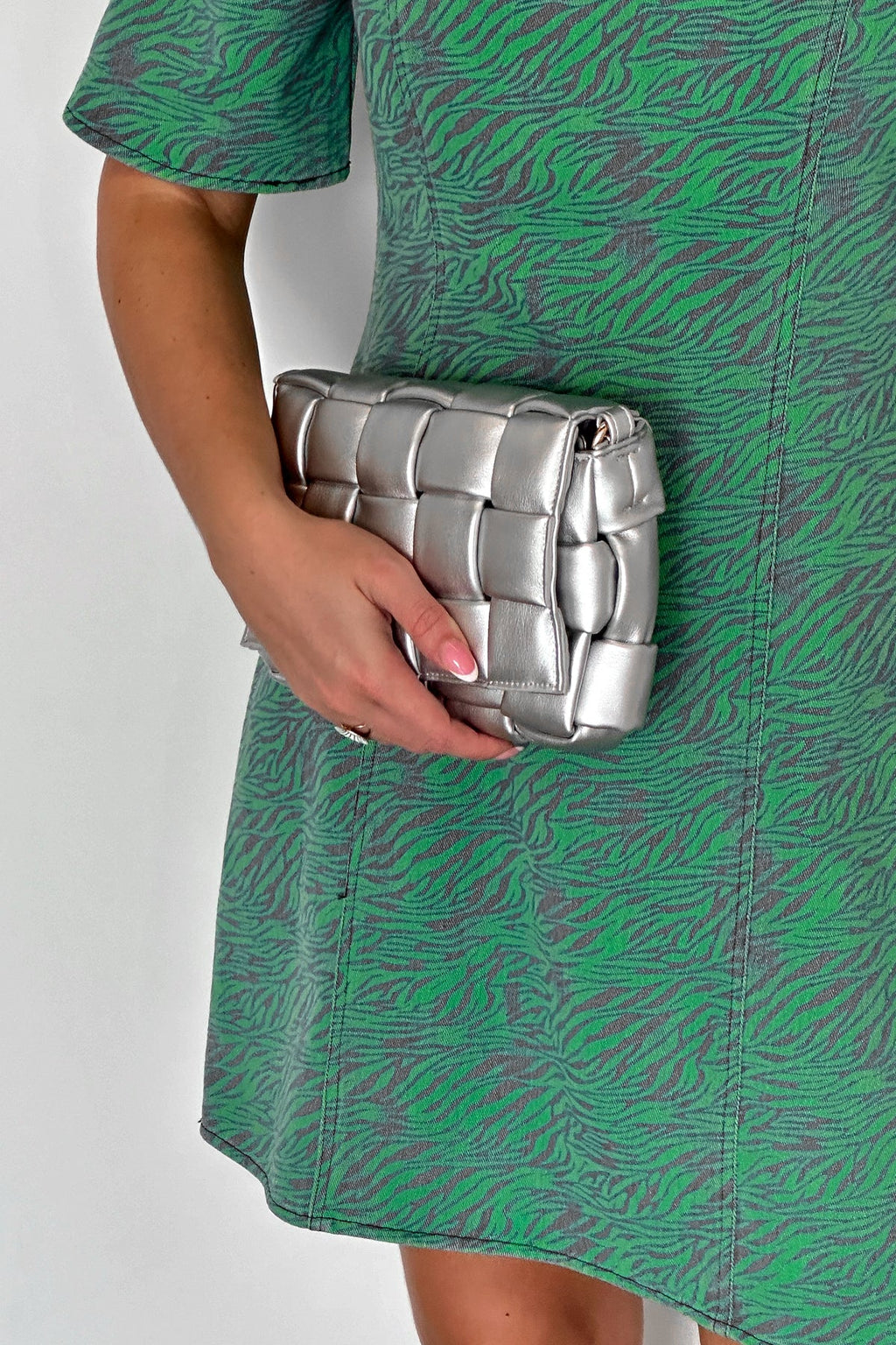 Brick Bag Silber