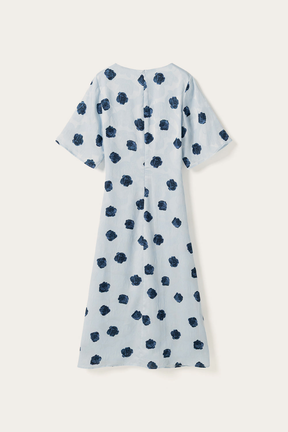 N-Lavina Kleid Delice Blue Print