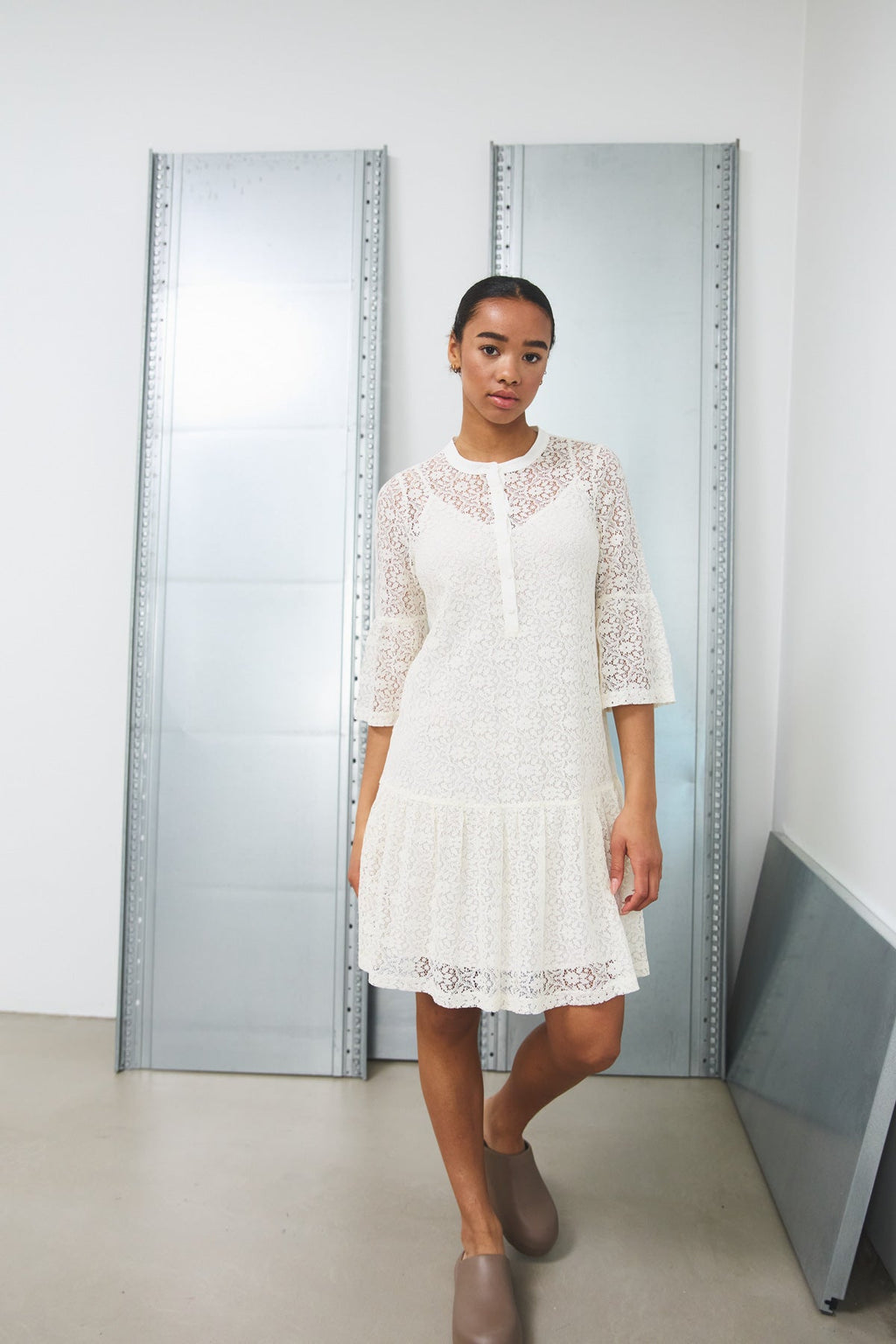 Kleid Verona Cremeweiß