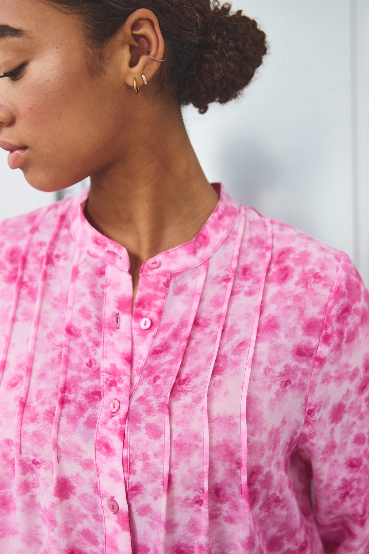 Imogene Kleid Trudy Rosa Print