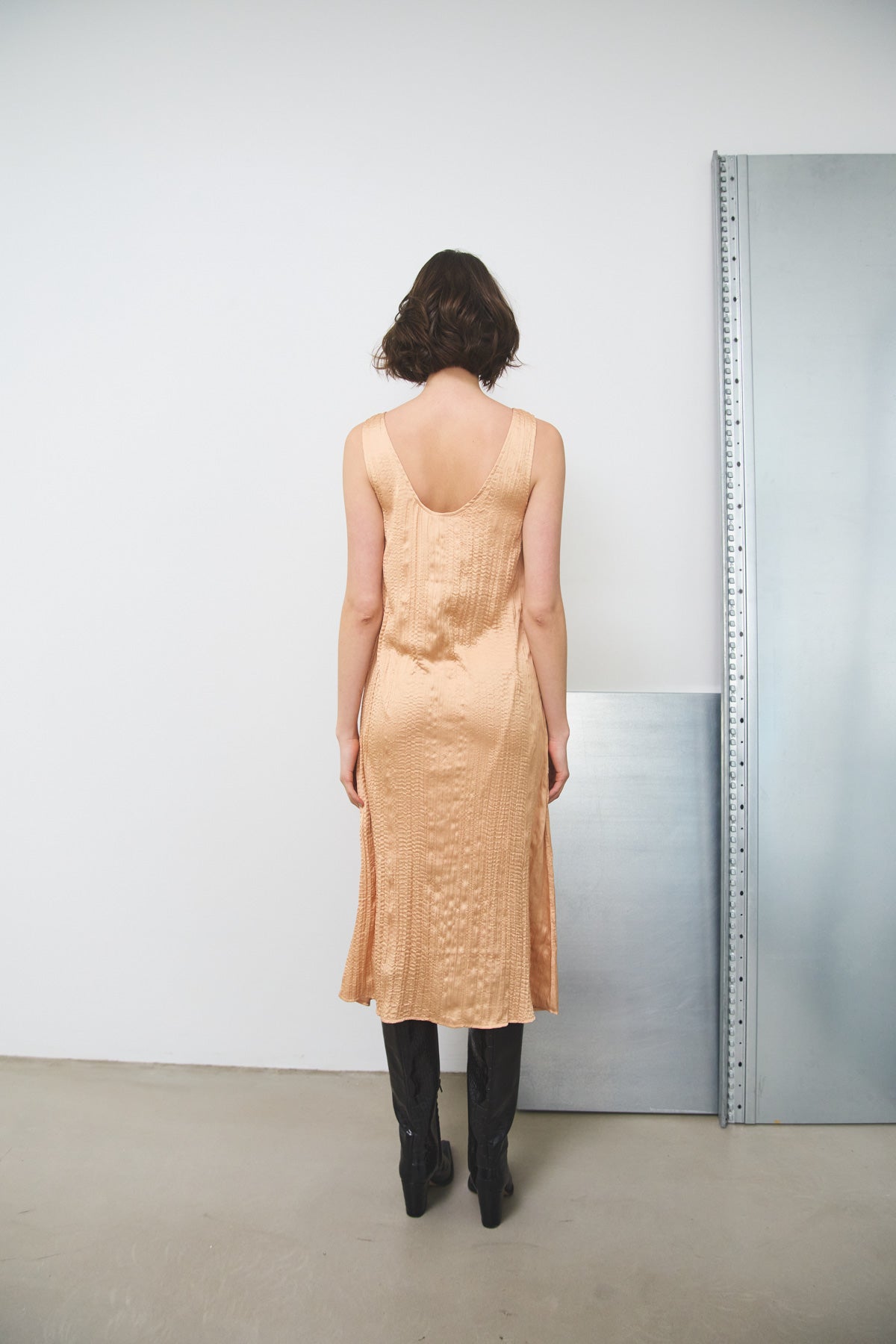 Samara Kleid Dusty Apricot
