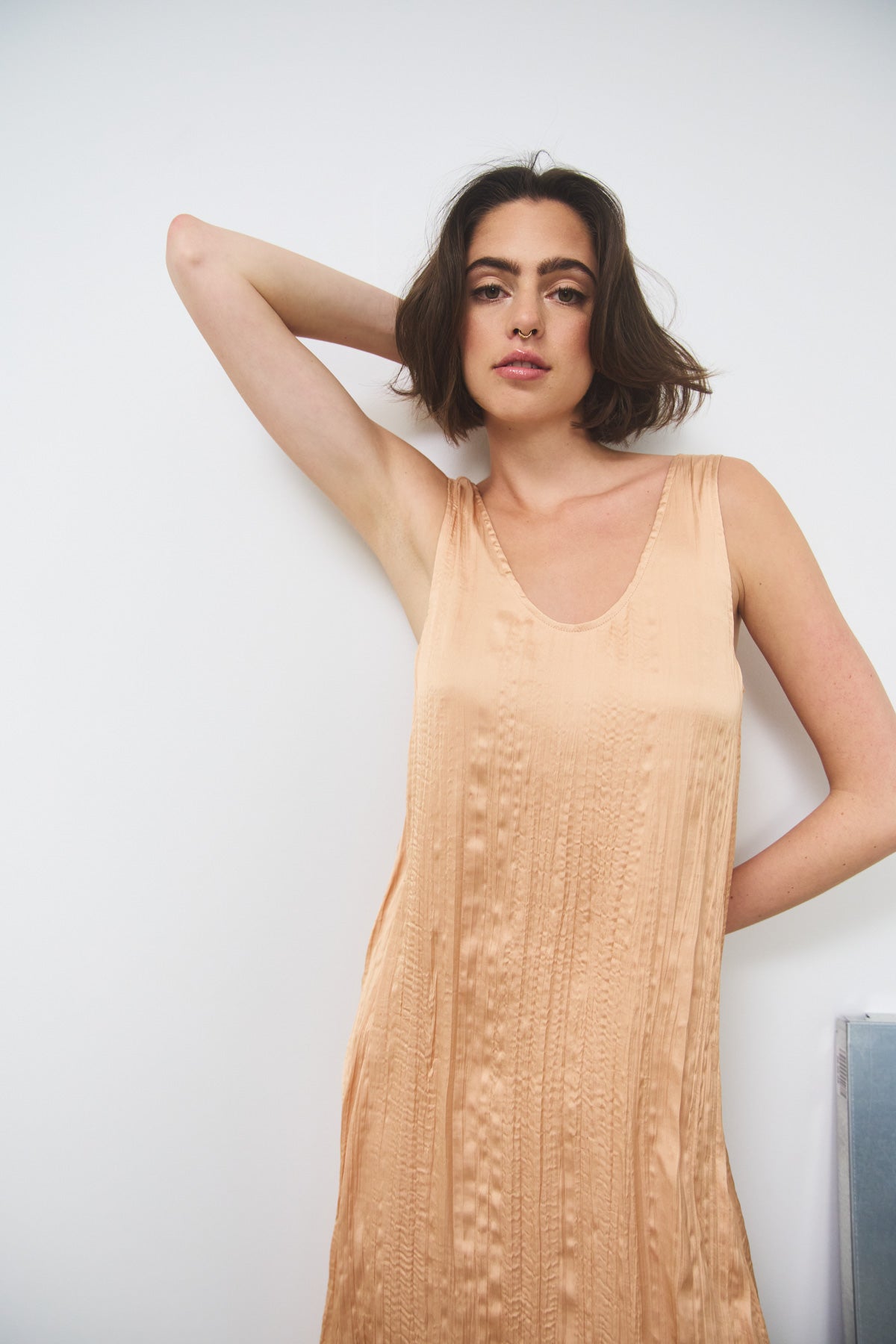 Samara Kleid Dusty Apricot
