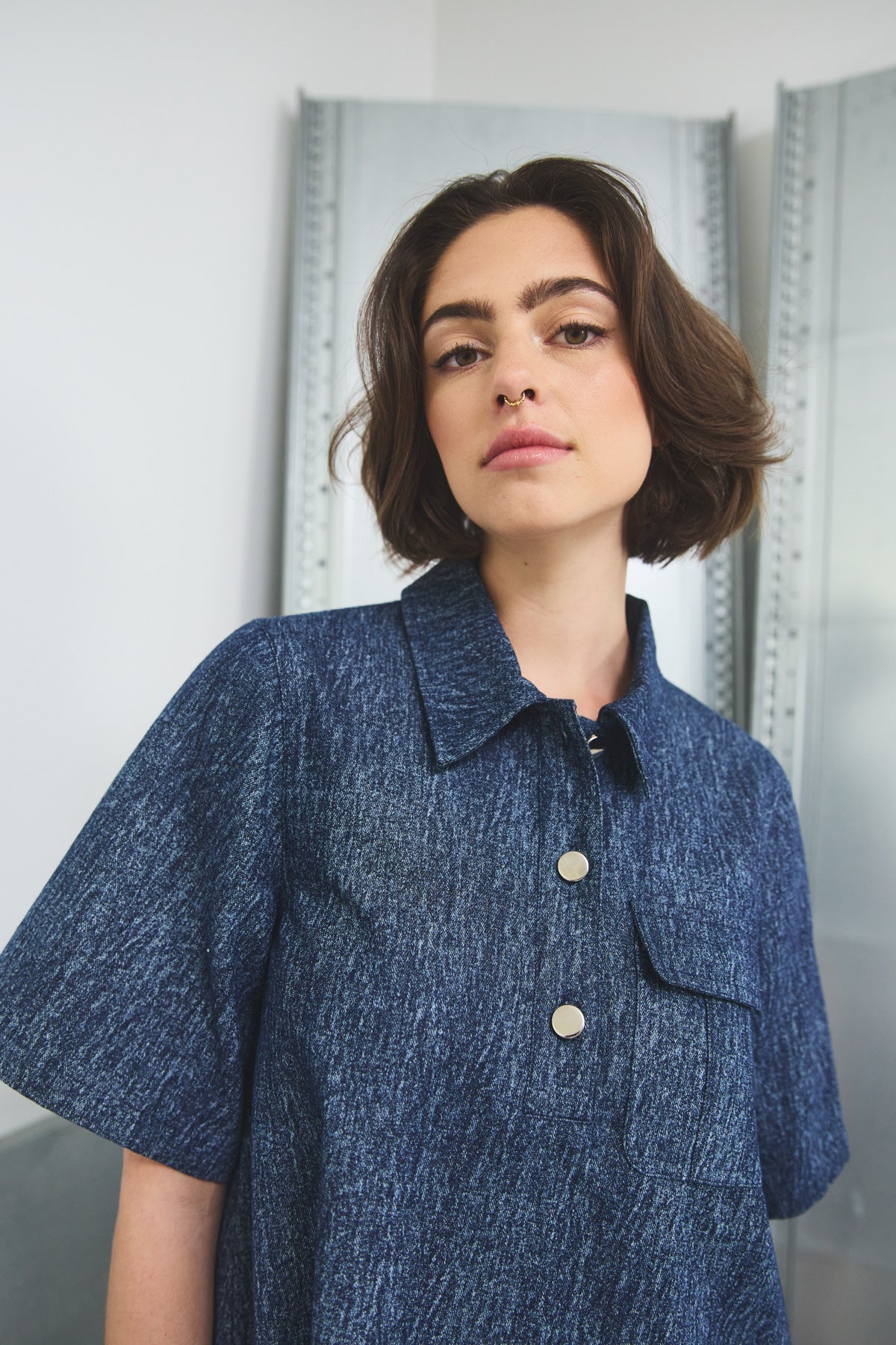 Jozie Kleid Blaue Schneewäsche