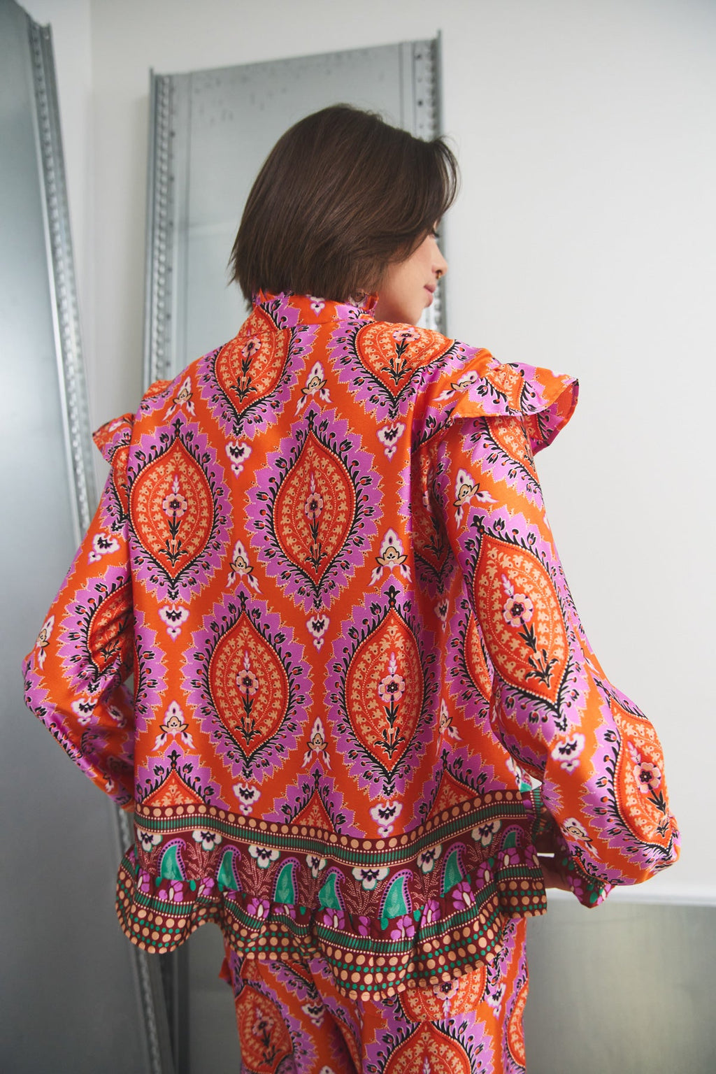 Reno Bluse Trisha Print