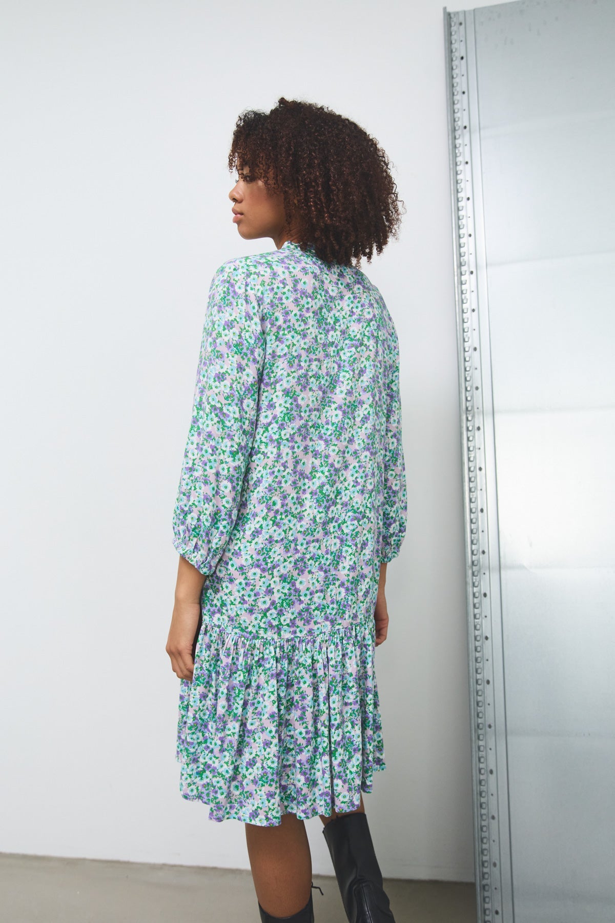 Imogene sh. Kleid Lavendel Blume