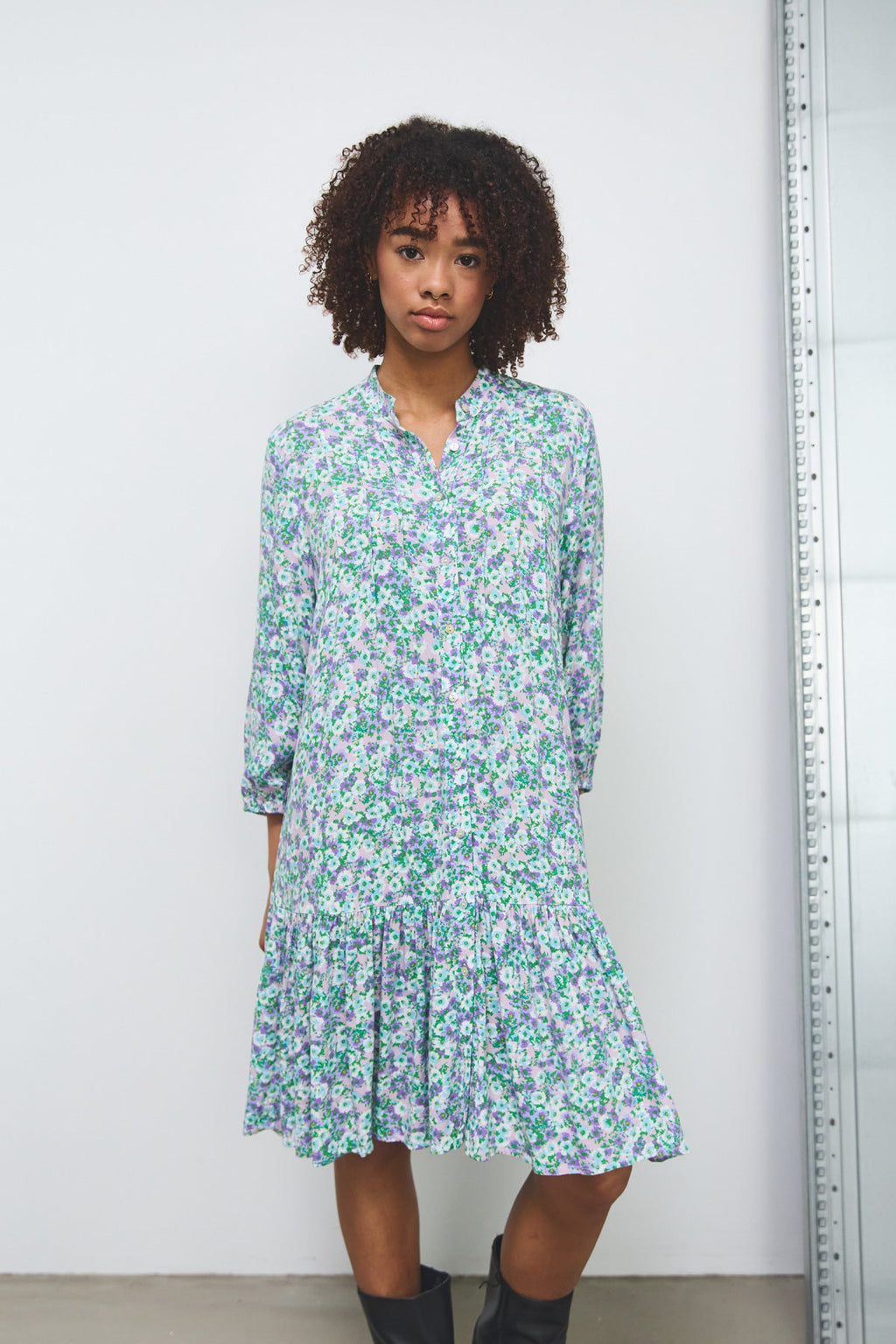Imogene sh. Kleid Lavendel Blume